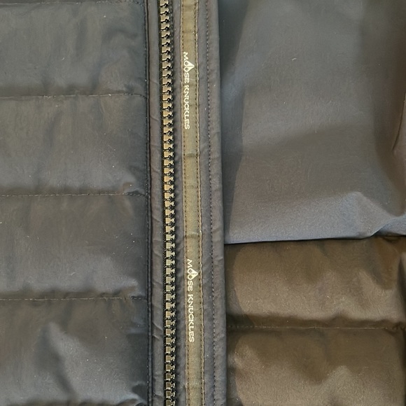 Moose Knuckles- Men’s, size XL, navy, “Hooper” down coat - Picture 9 of 12